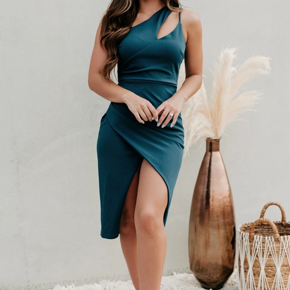 Teal Dress